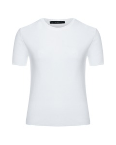 Хлопковая футболка, белая Pietro Brunelli