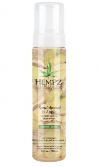 Hempz Гель-мусс для душа Sandalwood & Apple Herbal Foaming Body Wash, 250 мл (Hempz, Сандал и яблоко)