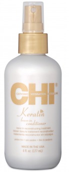 Chi Несмываемый спрей-кондиционер с кератином Leave in Conditioner, 177 мл (Chi, Keratin)