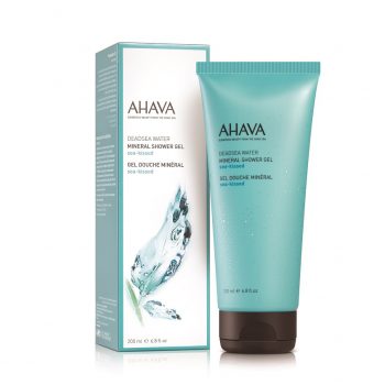 AHAVA Deadsea Water Минеральный гель для душа sea kissed