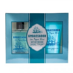 PARFUMS GENTY Подарочный набор AMBASADOR IN AQUA BLUE